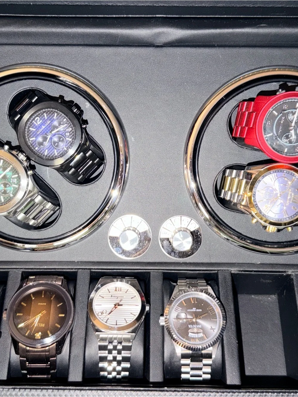 8 Watch Lot Michael Kors Relic Designer Watches Original Boxes Tags